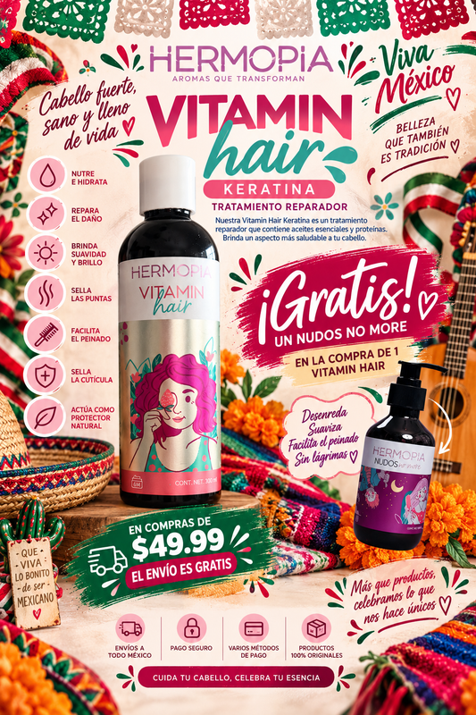 Vitamin hair + Nudos no more